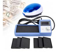 Jewelry Setting Machine Kit, 70W Thermal Wax Melting Device, Suction Tool, Inlay Plates, Real-Time Temp Display, Max 90°C for Wax Jewelry Casting