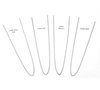 Jewelry Silver Solder Wire Assorted 4 Types Easy Soft, Soft, Medium & Hard Soldering Made in USA