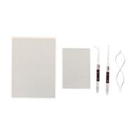Jewelry Soldering Kit with Soldering Block Cross Lock Tweezers Soldering Supplies Parts Solder Plate for Jewelry Making