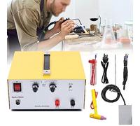Jewelry Spot Welder, 2 in 1 Pulse Electric Soldering Handheld Laser Welding Machine for Gold, Silver, Platinum Jewelry, 80A - 110V