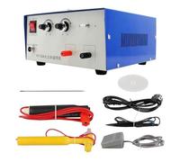 Jewelry Spot Welder, Pulse Sparkle Spot Welder 220V 100A Portable Spot Welding Machine with Foot Pedal for Gold Silver Platinum Steel