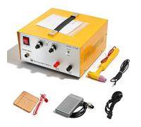 Jewelry Spot Welding Machine Pulse Spot Welder 80A, Portable Spot Welder Machine DIY Kit, Permanent Jewelry Welder Kit Jewelry Spot Welder for Gold Silver Platinum Jewelry Welding,30A