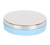 Jewelry Stamping Bench Block Rubber Cushion Base Metal Workbench Stamp Tool Jewelry Making DIY Crafts [Round Steel Bench] GB