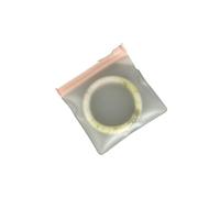 Jewelry Storage Bag 100pcs PINK Jewelry Frosted Zipper Bag Ring Earring Necklace Bracelet Packaging Transparent EVA Plastic(11x11cm)
