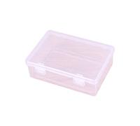 Jewelry Storage Box Practical Clear Storage Box With Lid Small Storage-Bins Transparent Storage Container For Organizing Transparent Storage Box Multi-function Display Case Jewelry Storage Box