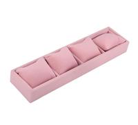 Jewelry Storage Box Watch Display with Pillow Tray Case, Portable Jewelry Organizer, フリーサイズ