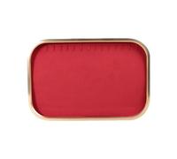 Jewelry Storage Drawer Set for Rings, Red LONG CHAIN PLATE