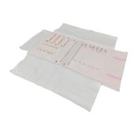 Jewelry Storage Roll Bag Portable Jewelry Roll Untangled Secure Necklace Travel Storage Bag Displays Holder Chain PU Leather Velvet Black And Gray(Pink)