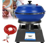 Jewelry Tumbling Polishing Machine, Electric Vibrating Tumbler for Grinding and Polishing Jewelry, 8/12/17 Inch Vibratory Rock Tumbler Bowl