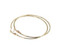 jewelry Unisex Large 10CM Metal Round Circle Smooth Finish Fashion Jewelry for Women and Men jewelry