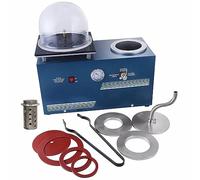 Jewelry Vacuum Casting Machine - 375W Lost Wax Cast 2L with Vacuum Suction - Efficient Investment Casting System - 9x8 Hood for Professional Use