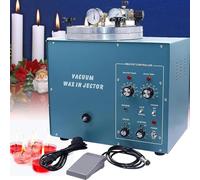 Jewelry Wax Injector, Vacuum Tool for Gold Silver Mold Making, Large Capacity 3kg, Adjustable Temperature 55-85℃, Ideal for Carved Sculpture Wax Injection