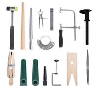 Jewelry Wax Ring Sizer Carving Tool Kit Making Mold Tube Jewelers Saw Frame File