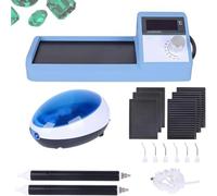 Jewelry Welding Kit, 70W Micro Wax Vacuum Setting with Display Screen, Adjustable Temperature 0-90℃, Vacuum Adsorption for Diamond Stone Jewelry Repair Tool