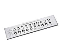 Jewelry Wire Drawplate, Drawplate Metal Jewelry Tools Round Holes Wire Drawing Board Metal Drawplate Silver Wire for Jewelry Making Decorations Accessory (Generic6na3zgdoqk-03)