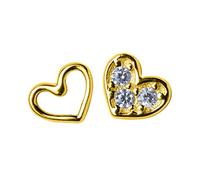 Jewelry Women Tiny Small Heart Stud Earrings Love For Lady