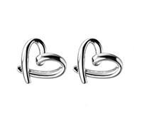 Jewelry Women Tiny Small Heart Stud Earrings Love For Lady