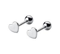 Jewelry Women Tiny Small Heart Stud Earrings Love For Lady