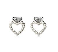 Jewelry Women Tiny Small Heart Stud Earrings Love For Lady
