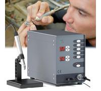 Jewelry Workshop Spot Welding Machine, Orthodontic Spot Welding Machine with Portable Low Noise Mcu Control System and High-Frequency Magnetic Ring Transformers.