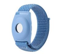 JewelryWe Princess Cruise Medallion Holder Wristband: Men’s Women’s Medallion Class & for Airtag Silicone Protective Case with Adjustable Velcro Nylon Strap for Travel and Daily Use