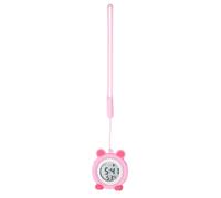 JewelryWe Quartz Digital Nurse Watch: Silicone Bear Decoration Anti Collision Digital W alendar Alarm Stopwatch Doctor Watches