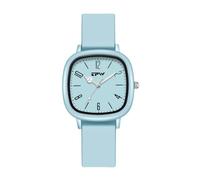 JewelryWe Unisex Silicone Watch 3ATM Waterproof Quartz Analogue Square | Ladies, Luminous Hands, Lightweight Feel, School, Walking, Outdoor Gift, Movement, Water Resistant, Jelly Strap