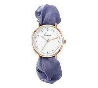 JewelryWe Watches Women's Elastic Hair Band - Unique Simple Analogue Quartz Wrist Watch Women Girls Watch with Hair Band Elastic Bracelet Gift, gray, Bracelet