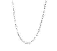 JewelryWeb 925 Sterling Silver 2.8mm French Cable Chain Necklace With Lobster Clasp Item Is Rhodium Plated 56 Centimeters Chain Necklace for Women and Men
