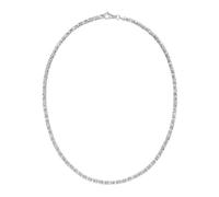 JewelryWeb 925 Sterling Silver 4.1mm Solid Round Byzantine Chain Necklace With Pear Shaped Lobster Clasp 61 Centimeters Chain Necklace for Women and Men