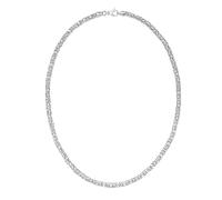JewelryWeb 925 Sterling Silver 4.6mm Solid Round Byzantine Chain Necklace With Pear Shaped Lobster Clasp 61 Centimeters Chain Necklace for Women and Men