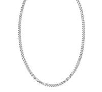 JewelryWeb 925 Sterling Silver 6.1mm Vintage Puffed Comfort Curb Chain Necklace With Lobster Clasp Item Is Rhodium Plated 61 Centimeters Chain Necklace for Women and Men