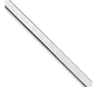 JewelryWeb 925 Sterling Silver Rhodium Plated 3mm Magic Herringbone Chain Necklace 56 Centimeters Chain-Necklace for Women and Men