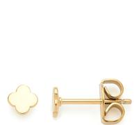 JEWELS BY LEONARDO Ciao Janna Stud Earrings 1 Pair • Delicate Ear Jewellery Made of Gold-Coloured Stainless Steel • Adhesive Leaf Ornaments • Perfect for Ear Stacking • Jewellery Gift for Women