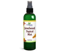 Jewelweed Spray - Itchy Skin Relief Remedy for Poison Ivy Oak Large 8 OZ Size Use for Skin Allergy, Bug Bites, Bee Stings, Rash - All Natural Botanical Base of Plant Extracts