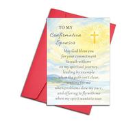 JEWGLO Pastor Gifts for Men, Catholic Gift Pastor Appreciation Cards, Pastors Birthday Gifts (Confirmation Sponsor)