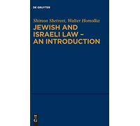 Jewish and Israeli Law – An Introduction – De Gruyter