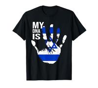 Jewish Flag, Israel Flag, My DNA Is Jewish, Proud Zionist T-Shirt