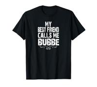 Jewish Grandma Love Grandkid My Best Friend Calls Me Bubbe T-Shirt