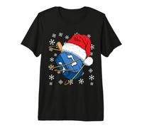 Jewish Hanukkah Christmas Dreidel Premium T-Shirt