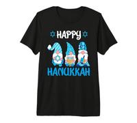 Jewish - Hanukkah Gnome - Happy Hanukkah Premium T-Shirt