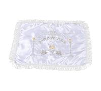 Jewish Holiday Cloth Bread Protective Cover White for Gatherings