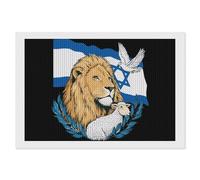 Jewish Israel Lion Dove Diamond Painting Kits Wall Arts Decor
