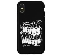 Jewish Lives Matter Always Support Judaism Pride Israel Art Case for iPhone X/XS
