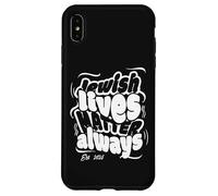 Jewish Lives Matter Always Support Judaism Pride Israel Art Case for iPhone XS Max