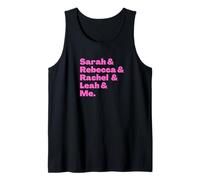 Jewish Matriarchs and Me: Sarah, Rebecca, Rachel, Leah & me Tank Top