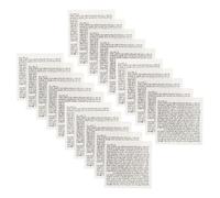 Jewish Mezuzah Scroll Paper Door Blessing 100pcs
