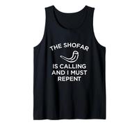 Jewish New Year The Shofar is Calling Repent Yom Kippur Tank Top