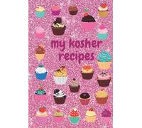 Jewish Notebook Kosher Recipes: This blank recipe book is perfect for keeper personal recipes and cooking organizer