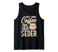 Jewish Passover Matzah Perfect Matzo Seder Coordinator Tank Top